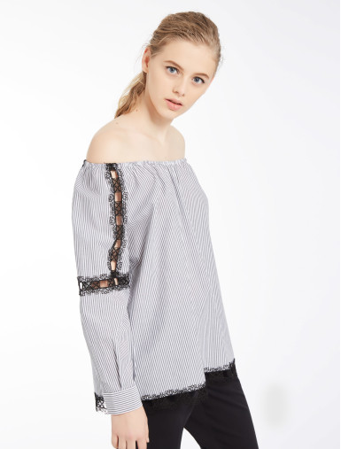 Блуза з довгим рукавом Regular Fit: класичний крій, середня свобода рухів.