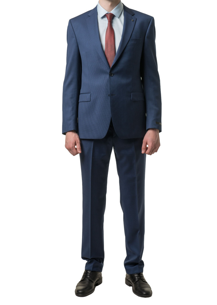 Костюм Slim fit для чоловіків (446903), колір Синій - №1