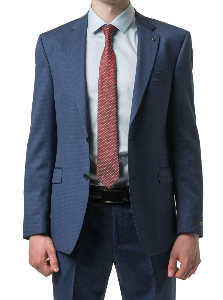 Костюм Slim fit для чоловіків (446903), колір Синій - №2