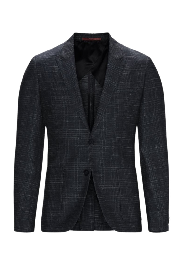 Пиджак классический Extra Slim Fit: очень облегающая, подчеркивающая фигуру.