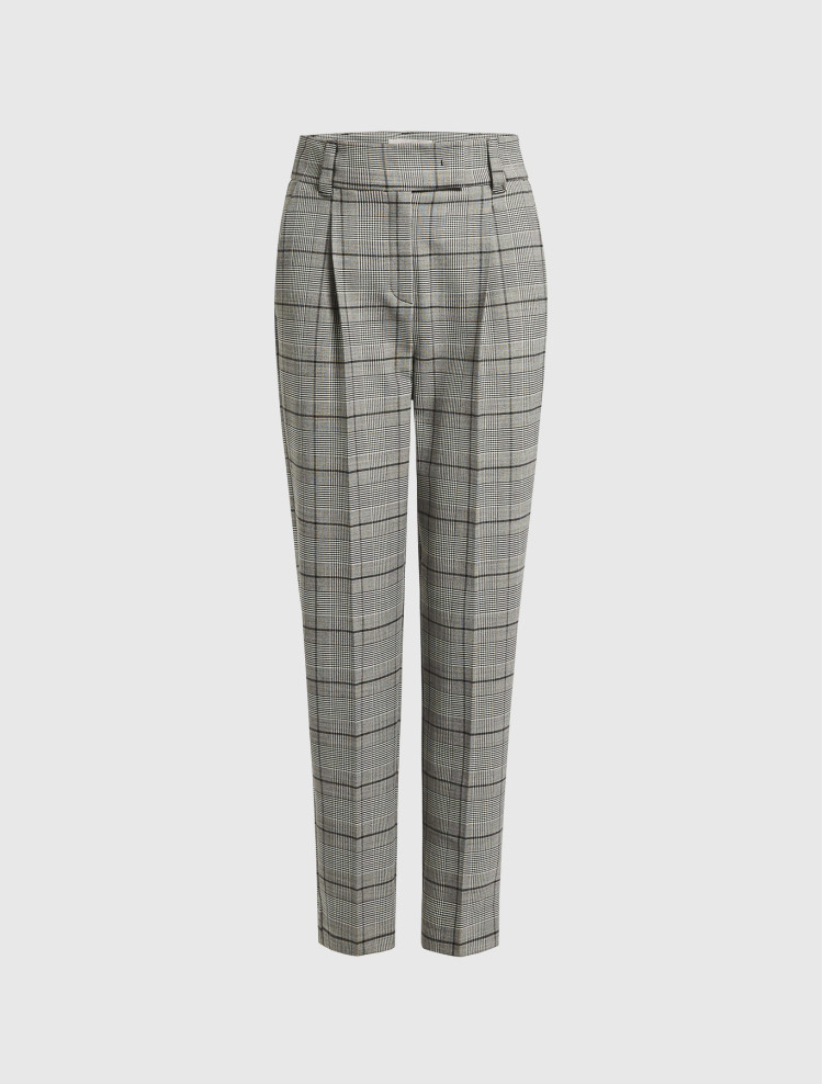 Брюки повседневные Relaxed fit для женщин (450400), цвет Серый - №1