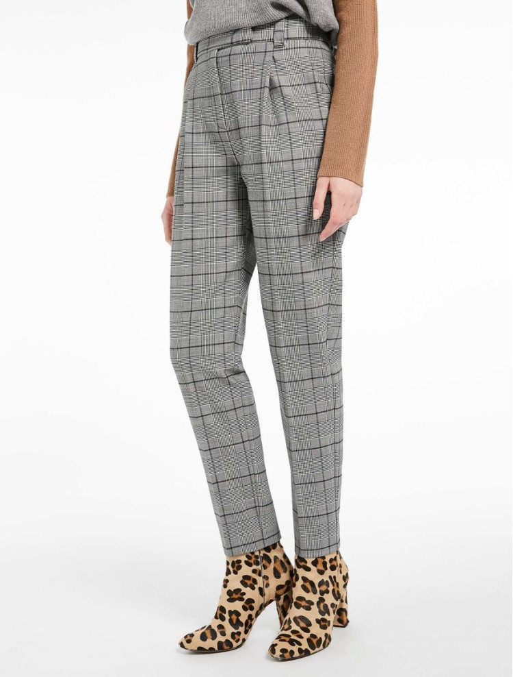 Брюки повседневные Relaxed fit для женщин (450400), цвет Серый - №4