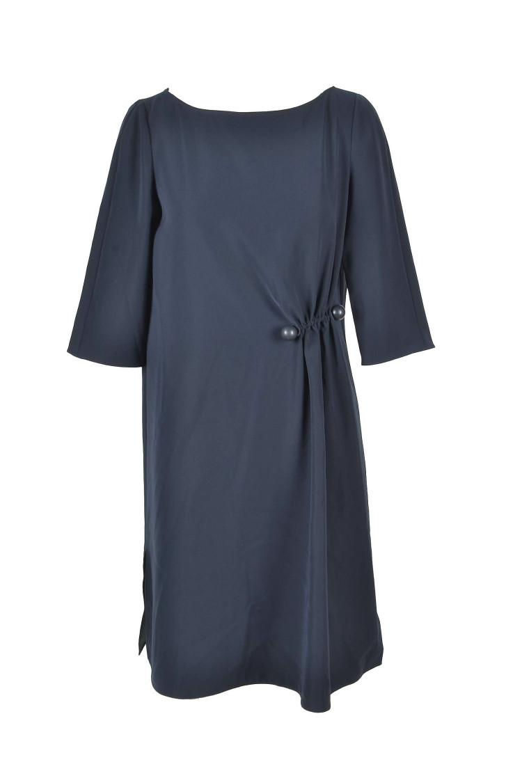 Платья мини Relaxed fit для женщин (450769), цвет Синий - №1