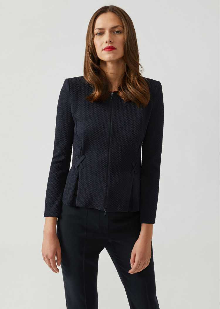 Жакет Extra-slim fit для женщин (450779), цвет Синий - №2