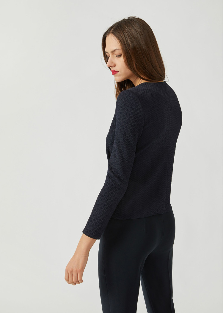 Жакет Extra-slim fit для женщин (450779), цвет Синий - №4