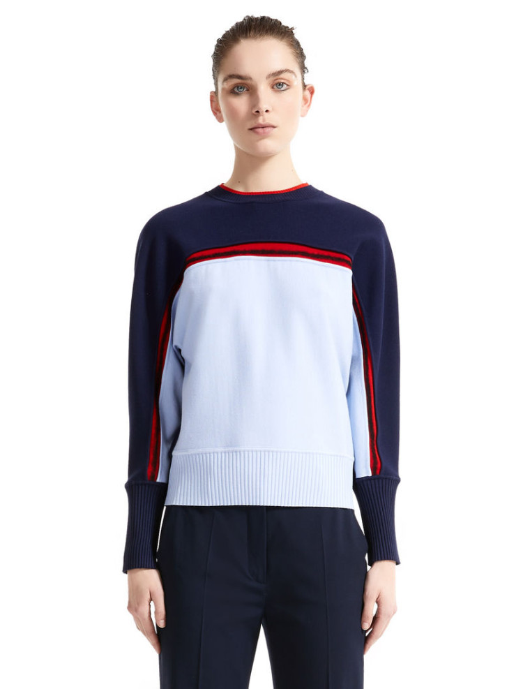 Джемпер Slim fit для жінок (451216), колір Синій - №3