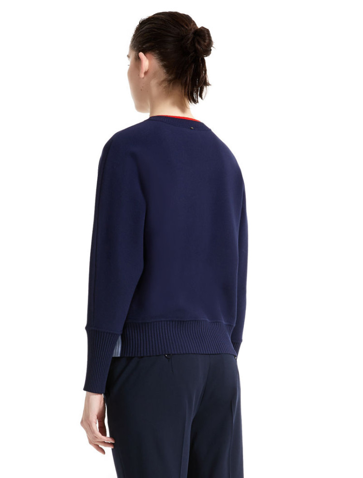 Джемпер Slim fit для жінок (451216), колір Синій - №4