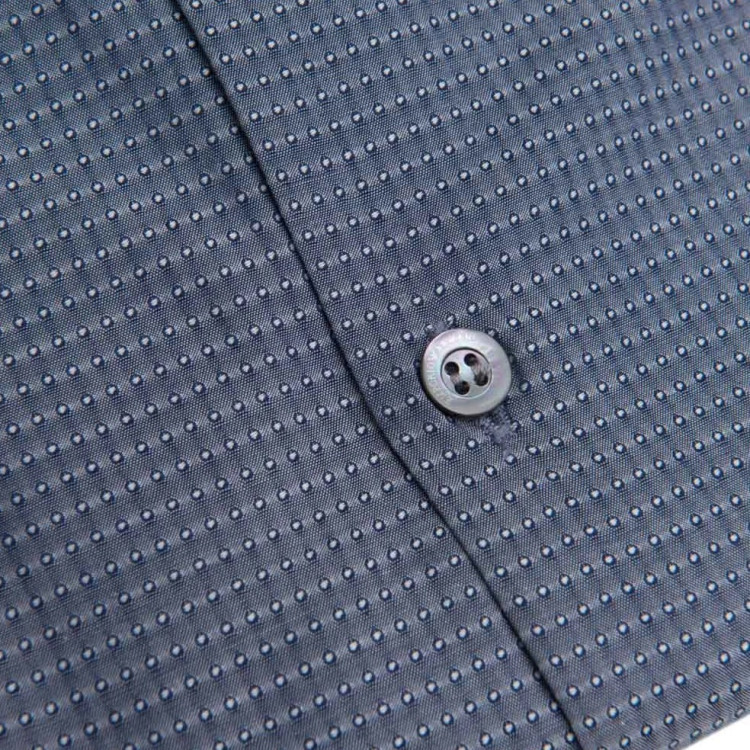 Сорочка повседневная Slim Fit для мужчин (451500), цвет Серый - №4