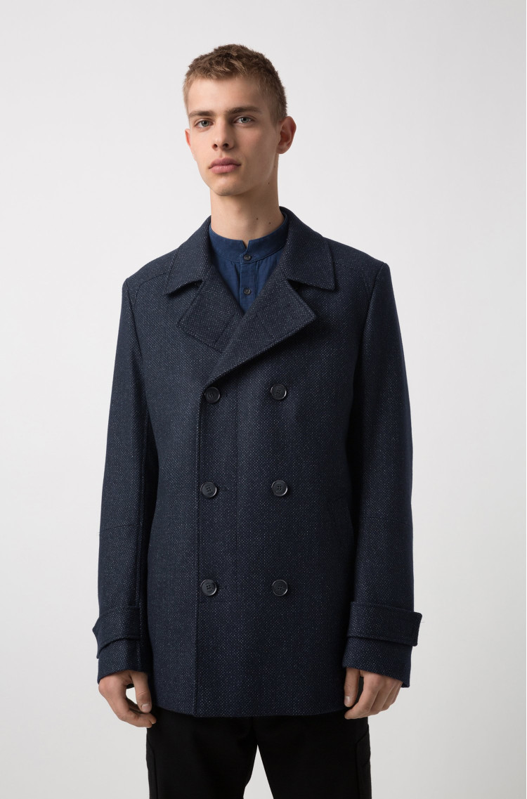 Полупальто Regular fit для мужчин (451645), цвет Синий - №4
