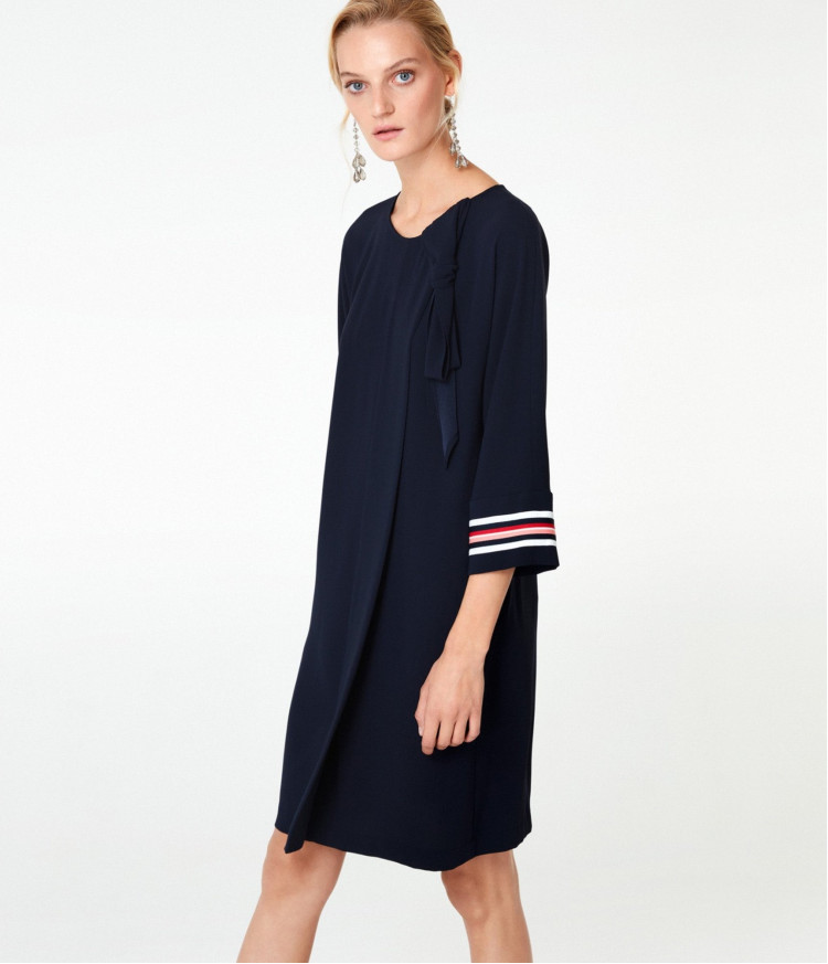 Сукні міді Regular fit для жінок (454079), колір Синій - №2