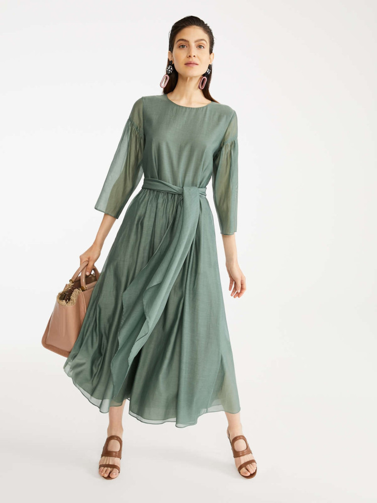 Платья макси Relaxed fit для женщин (454429), цвет Зеленый - №3