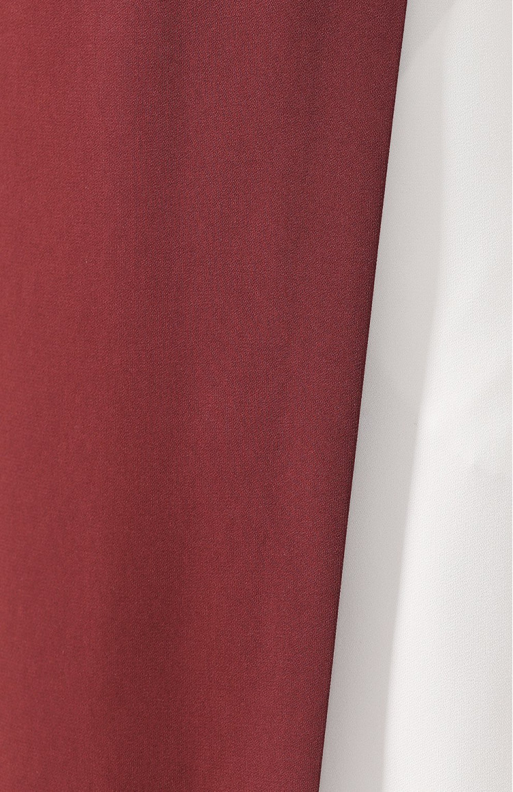Сукні міді Extra-slim fit для жінок (454650), колір Бордовий - №5