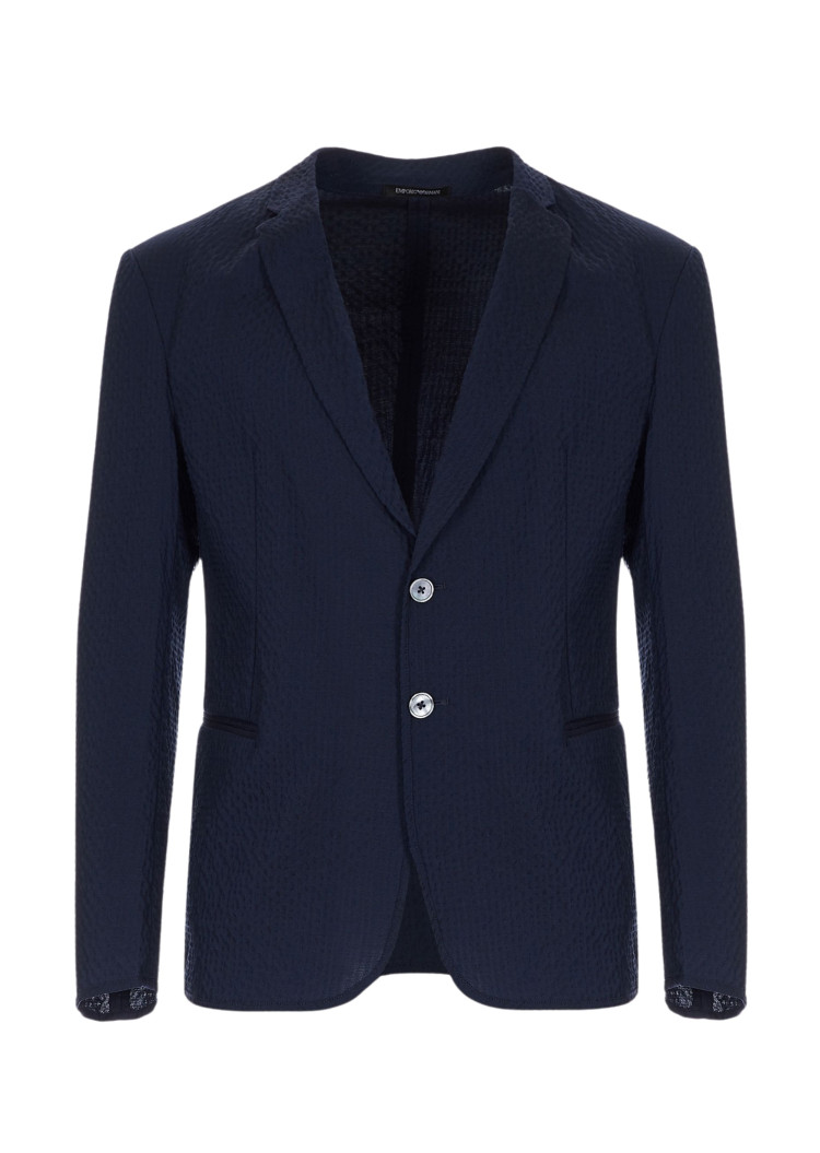 Пиджак кэжуал Extra-slim fit для мужчин (455023), цвет Синий - №1