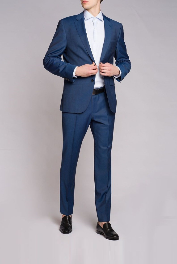 Костюм Regular fit для чоловіків (455183), колір Синій - №2