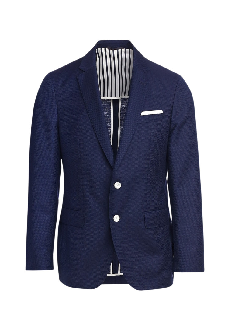Пиджак кэжуал Extra-slim fit для мужчин (455190), цвет Синий - №1