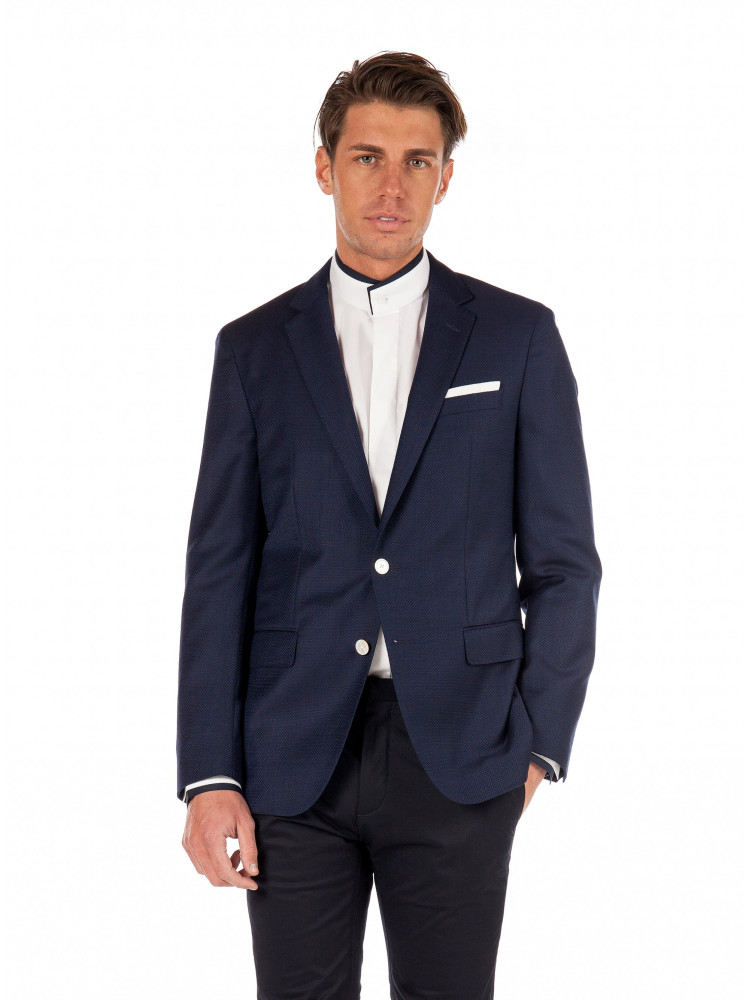 Пиджак кэжуал Extra-slim fit для мужчин (455190), цвет Синий - №2