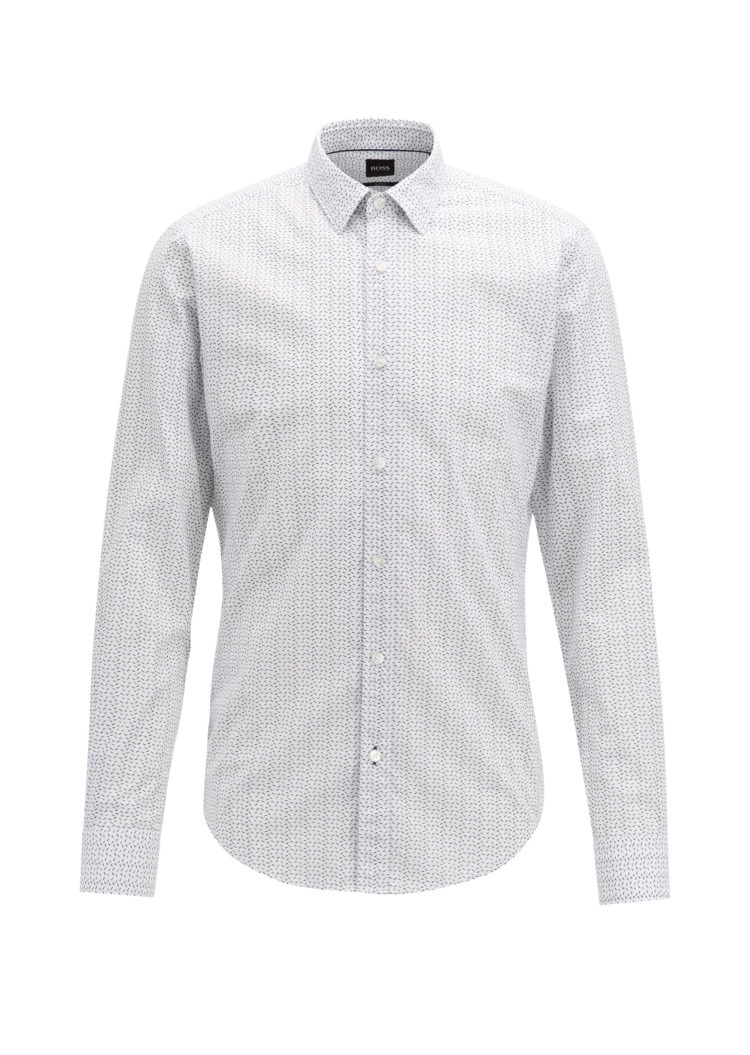 Сорочка деловая Extra-slim fit для мужчин (455242), цвет Синий - №1