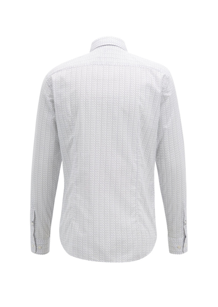Сорочка деловая Extra-slim fit для мужчин (455242), цвет Синий - №4