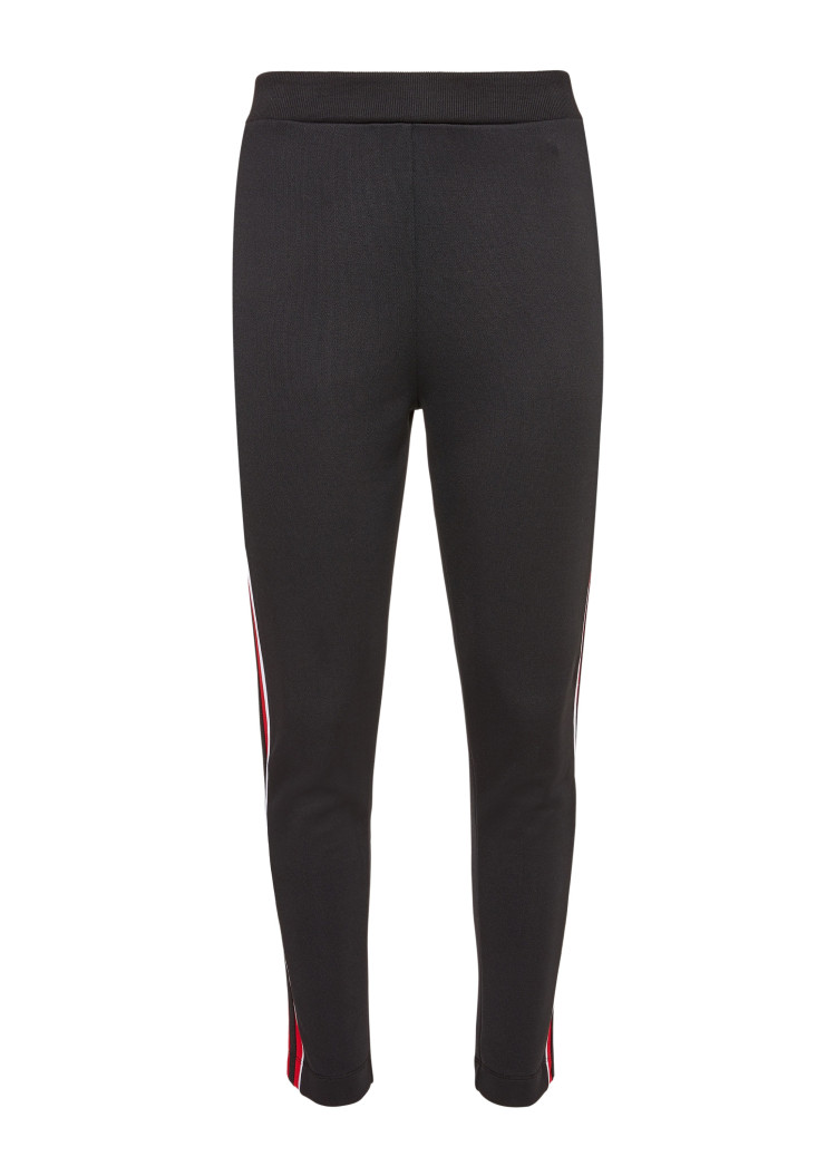 Брюки повсякденні Slim fit для жінок (457380), колір Чорний - №1