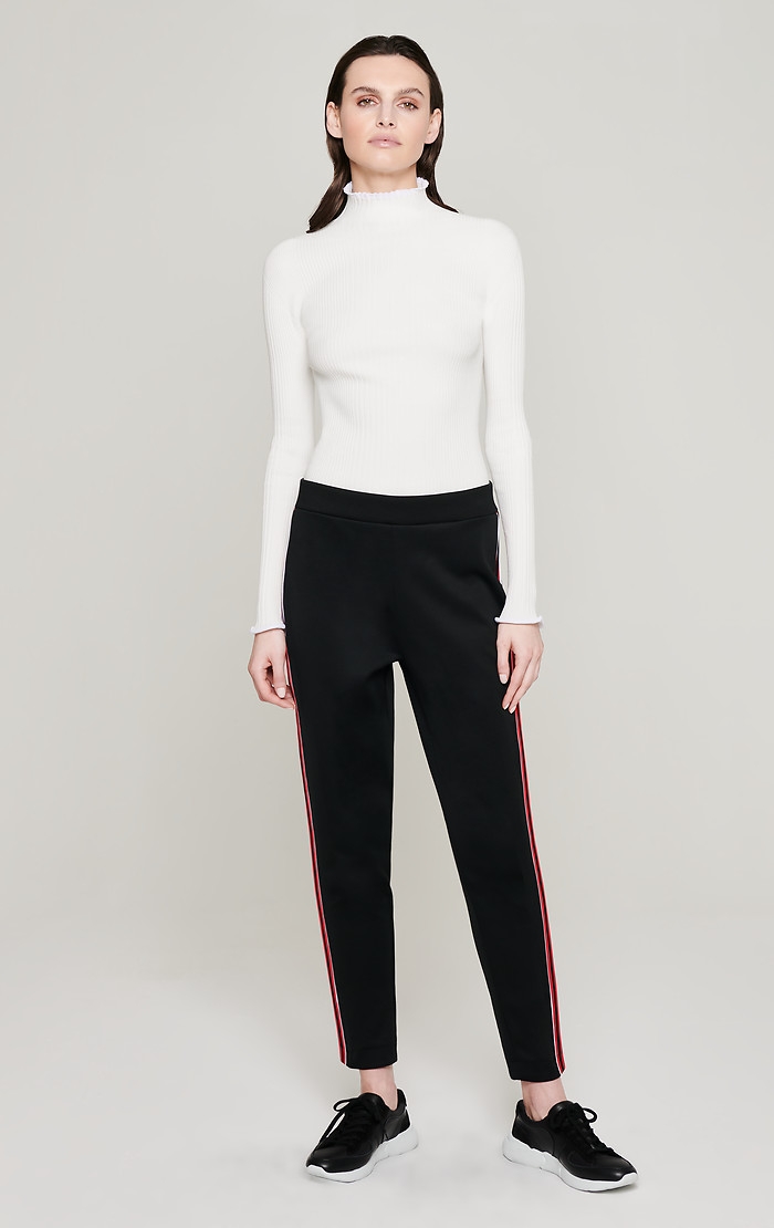 Брюки повседневные Slim Fit для женщин (457380), цвет Черный - №3