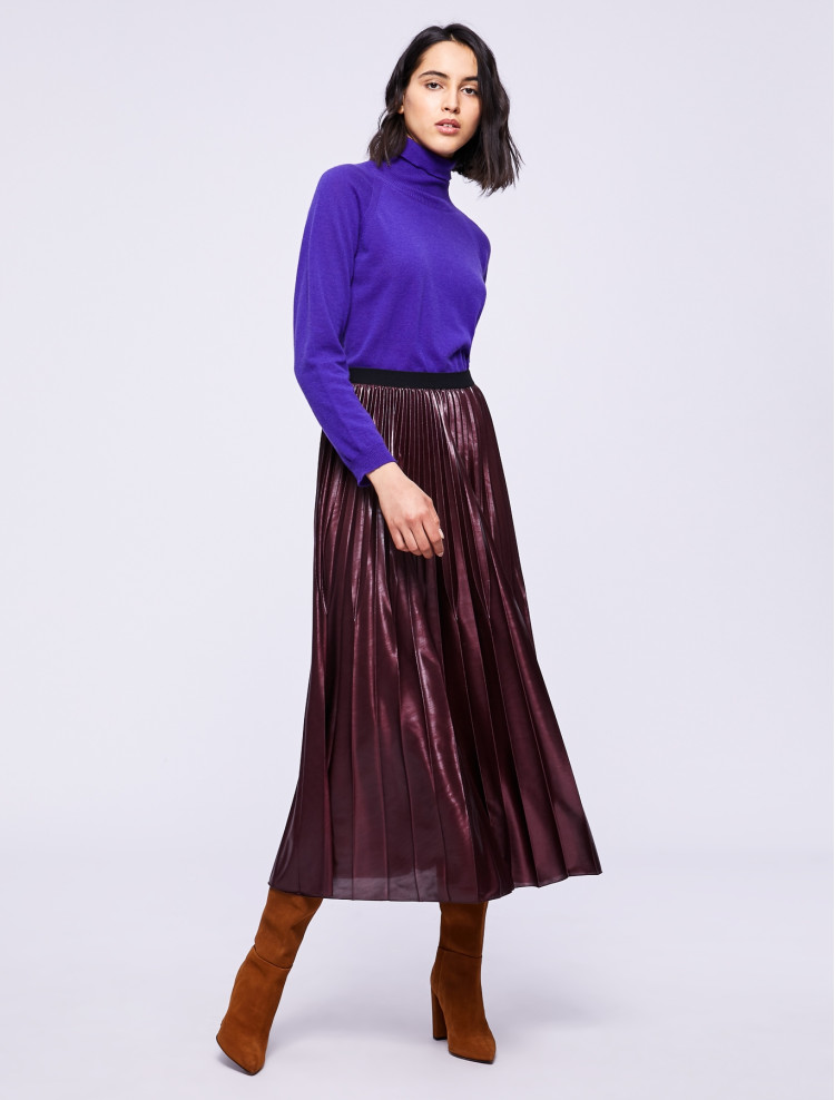 Спідниця максі Regular fit для жінок (457804), колір Бордовий - №3