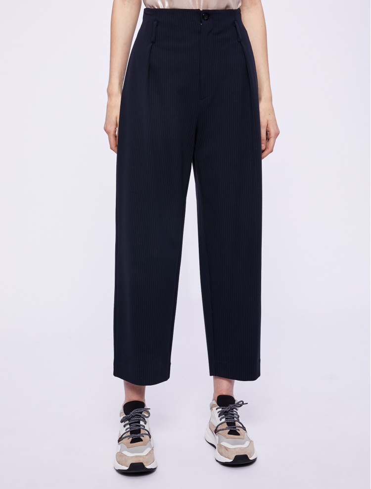 Брюки повсякденні Relaxed fit для жінок (457830), колір Синій - №3