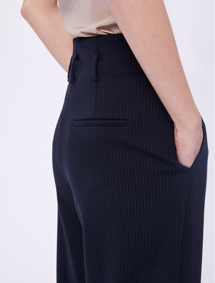 Брюки повсякденні Relaxed fit для жінок (457830), колір Синій - №4