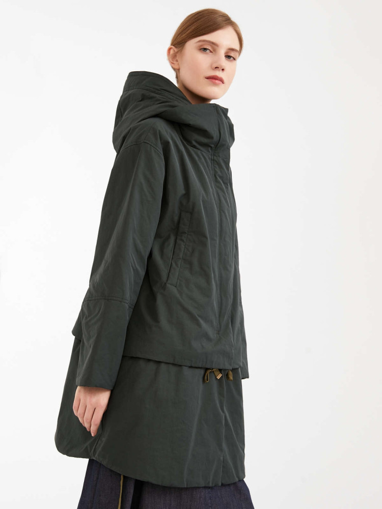Куртка Relaxed fit для женщин (458176), цвет Оливковый - №4