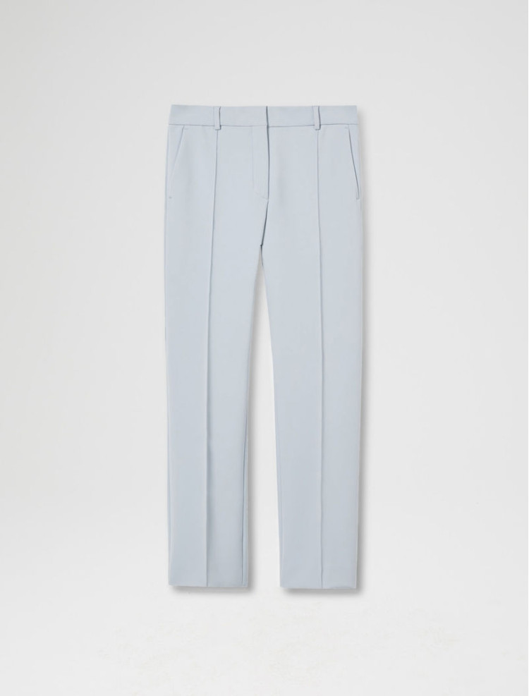 Брюки повседневные Slim fit для женщин (458257), цвет Синий - №1