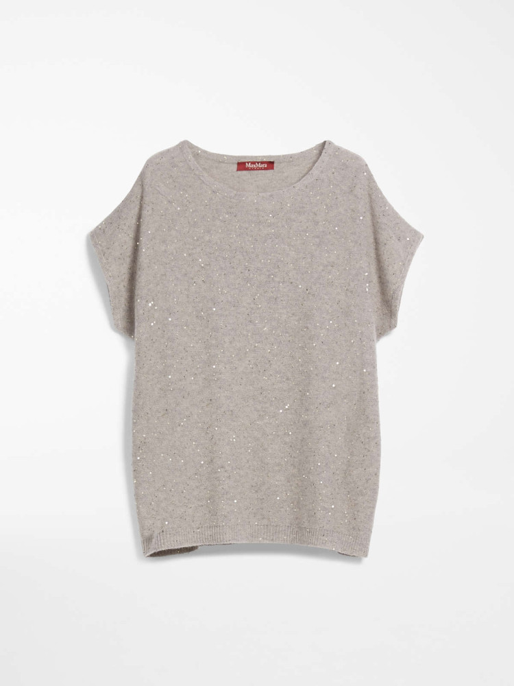 Топ з коротким рукавом Relaxed fit для жінок (458298), колір Сірий - №1