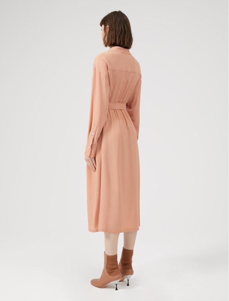 Платья миди Regular fit для женщин (458335), цвет Розовый - №4