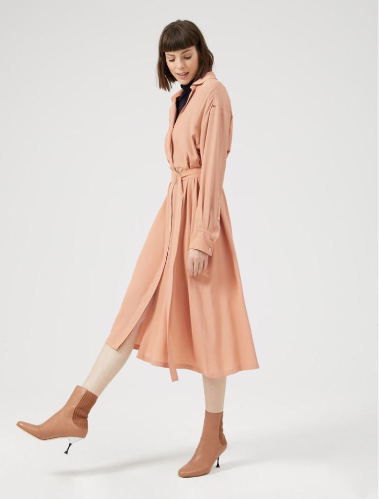 Платья миди Regular fit для женщин (458335), цвет Розовый - №6