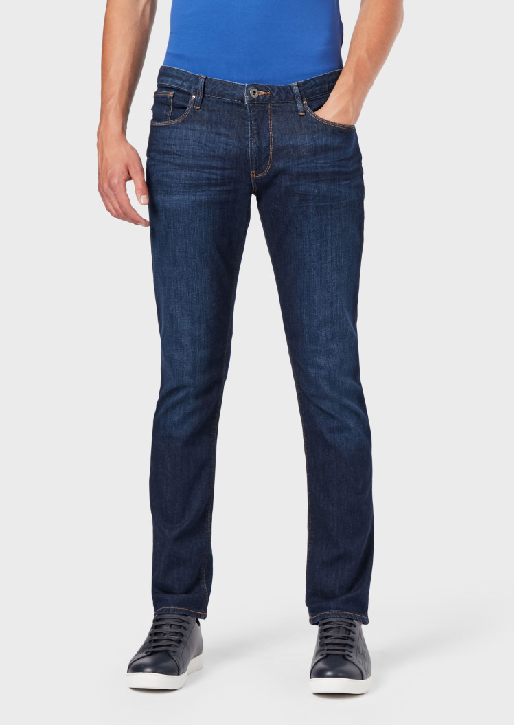 Джинсы Slim Slim fit для мужчин (458524), цвет Синий - №3