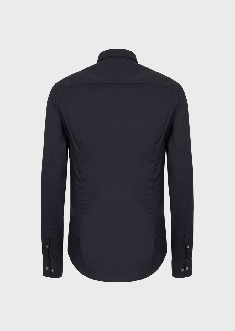 сорочка ділова Extra-slim fit для чоловіків (458583), колір Синій - №3