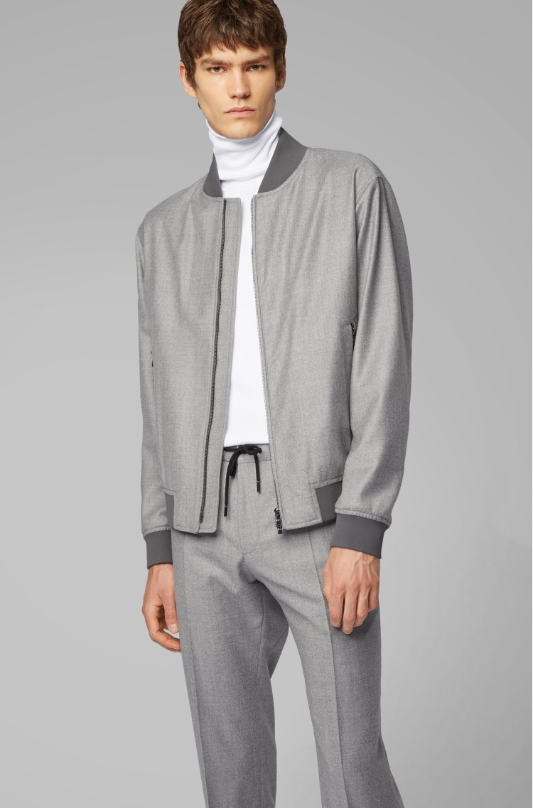 Вітровка Relaxed fit для чоловіків (458713), колір Бордовий - №3