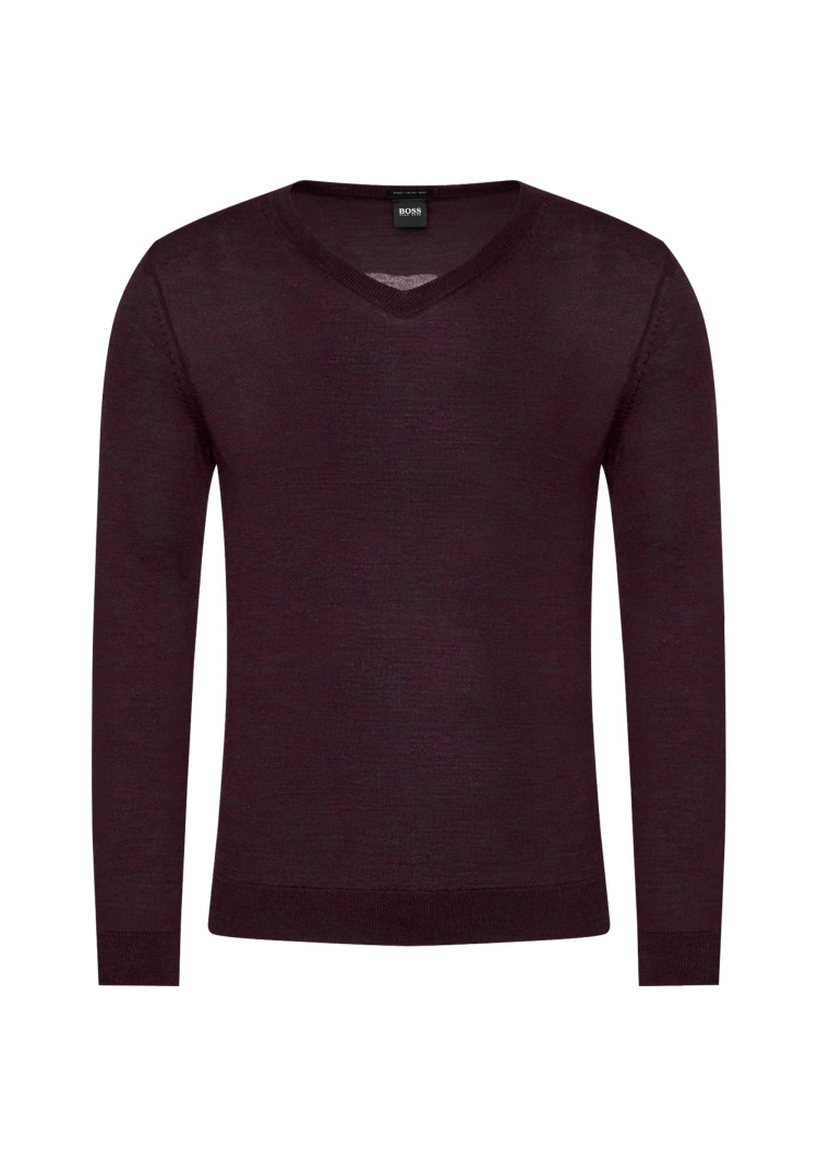 Пуловер Slim fit для чоловіків (458728), колір Коричневий - №1