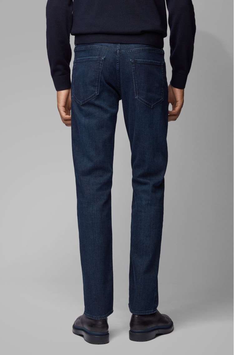 Джинси Regular Regular fit для чоловіків (458768), колір Синій - №4