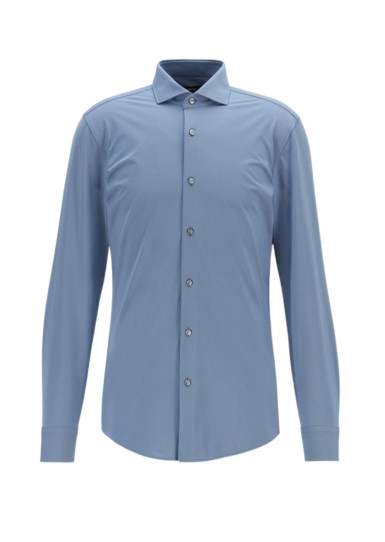 Сорочка повседневная Extra Slim Fit: очень облегающая, подчеркивающая фигуру.