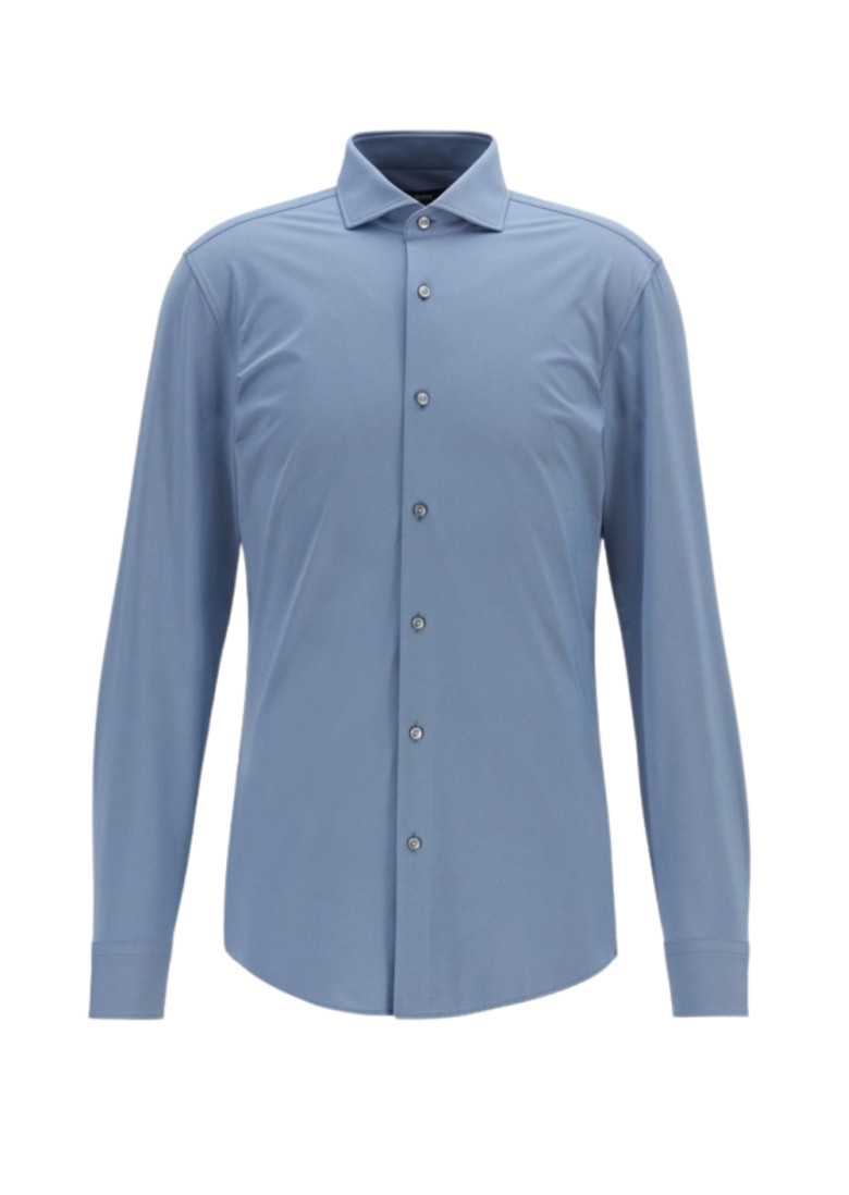 Сорочка повседневная Extra Slim Fit: очень облегающая, подчеркивающая фигуру.