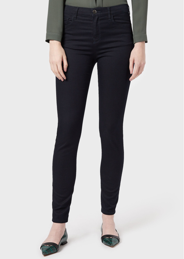 Брюки 5 карманов Extra slim Extra-slim fit для женщин (458987), цвет Синий - №4