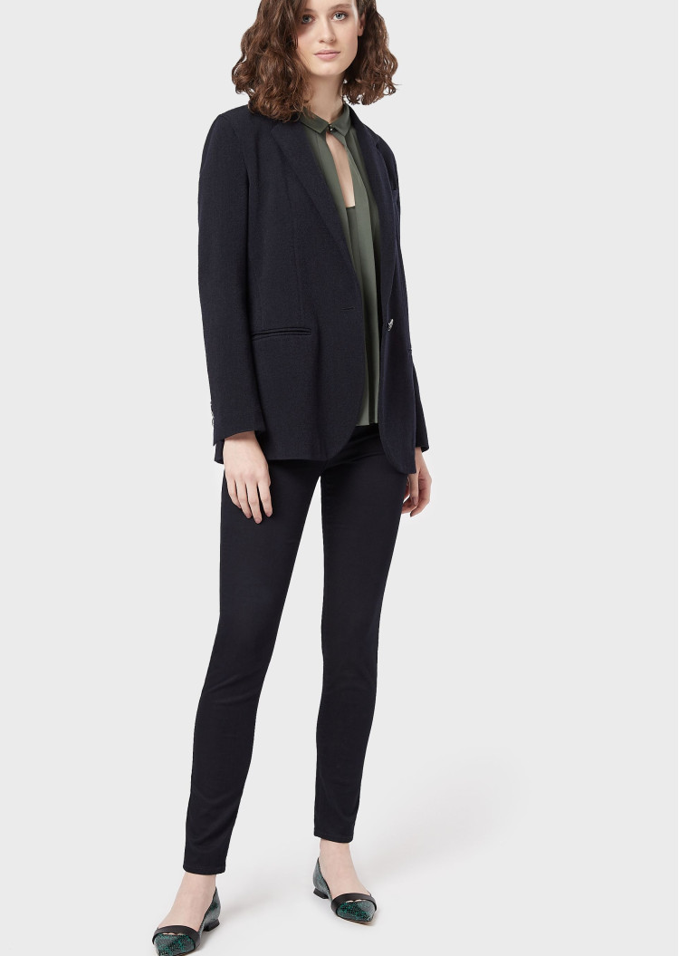 Брюки 5 карманов Extra slim Extra-slim fit для женщин (458987), цвет Синий - №5