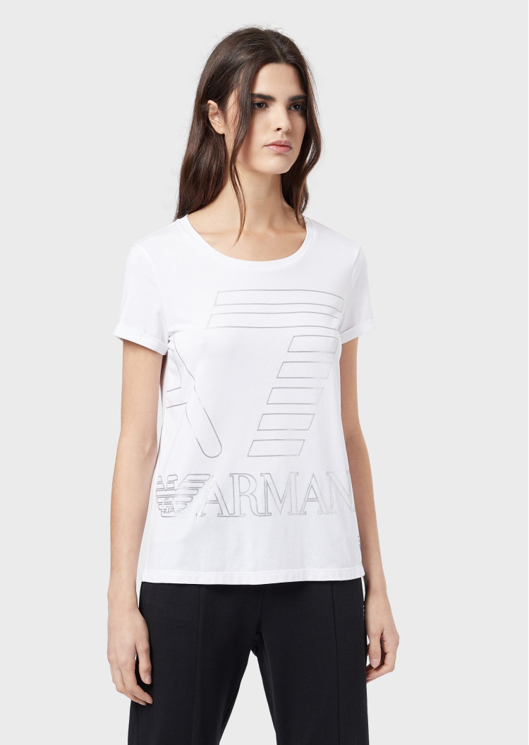 Футболка Relaxed fit для жінок (459056), колір Білий - №4