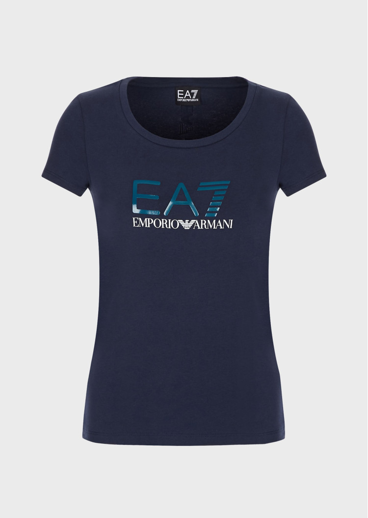 Футболка Extra-slim fit для жінок (459065), колір Синій - №1