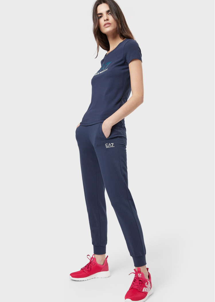 Футболка Extra-slim fit для жінок (459065), колір Синій - №5
