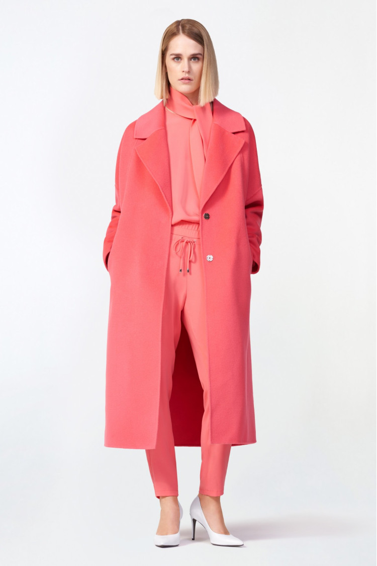 Брюки повседневные Relaxed fit для женщин (460535), цвет Розовый - №3