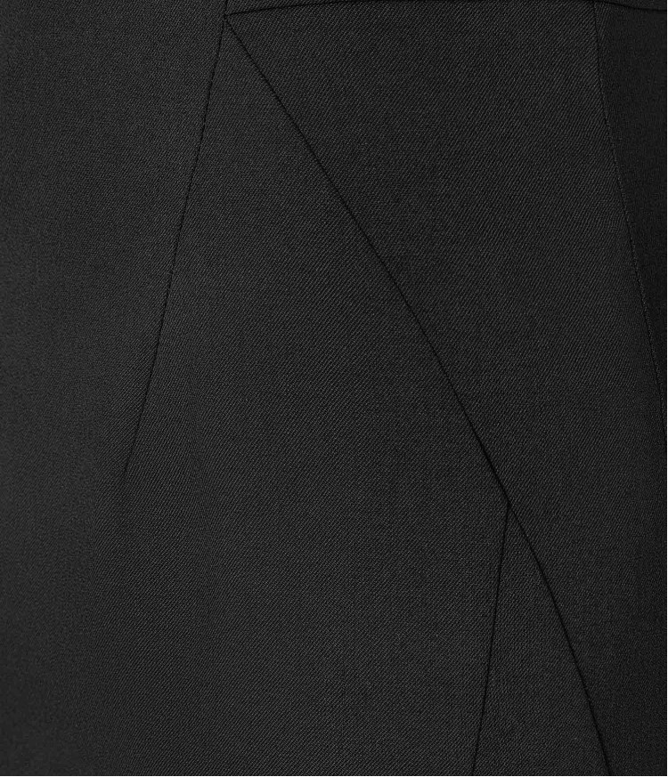Спідниця міді Slim fit для жінок (460544), колір Чорний - №3