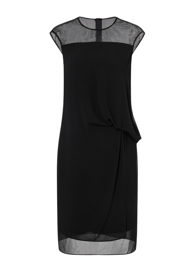 Платья миди Regular fit для женщин (460546), цвет Черный - №1