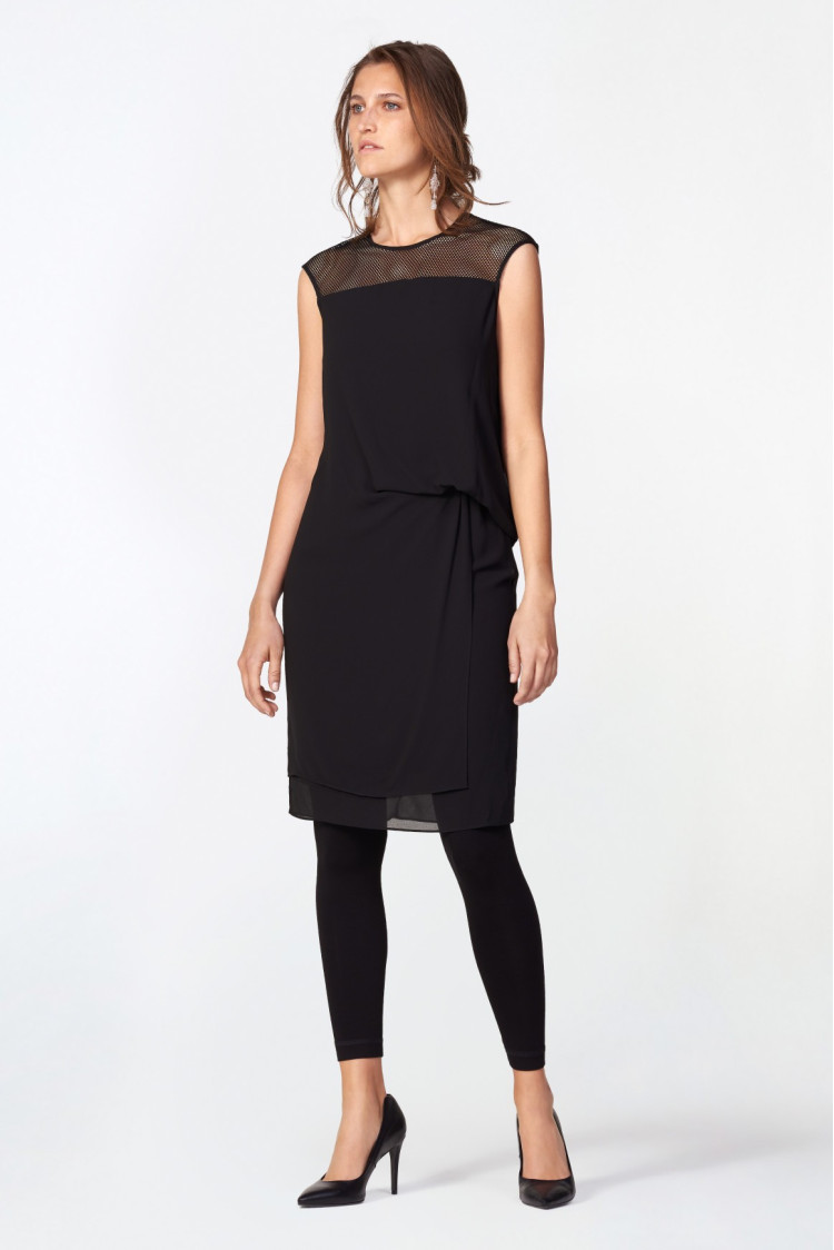 Платья миди Regular fit для женщин (460546), цвет Черный - №3