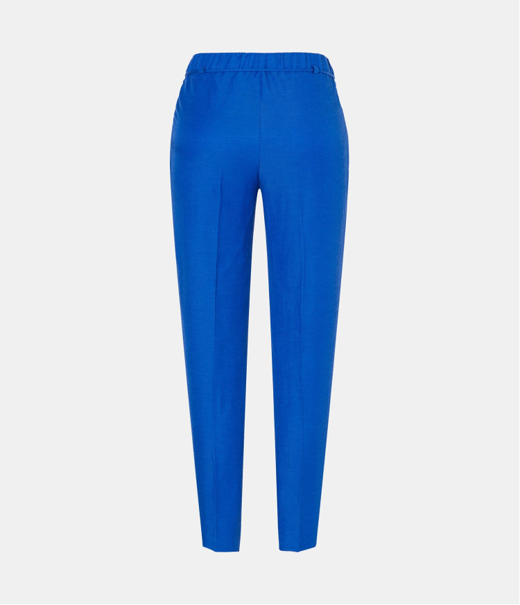 Брюки повседневные Relaxed fit для женщин (460553), цвет Синий - №2