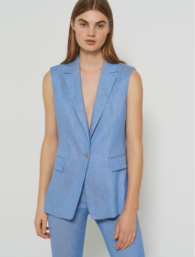 Жилет Slim fit для жінок (461010), колір Синій - №3
